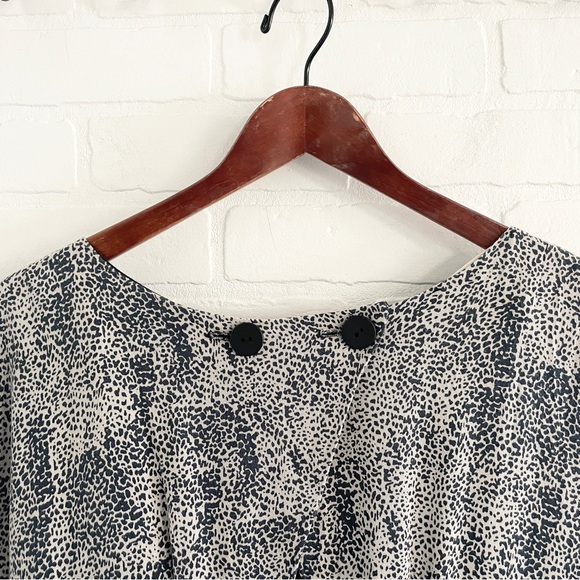 Anthropologie Annie 50 Open Back Wide Leg Drape Jumpsuit L Made in Canada - Picture 9 of 14